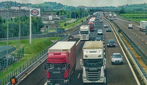 Open Car shipping trucks